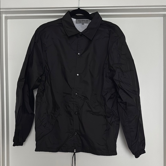 Comme des Garcons Black Windbreaker Jacket Windbreakers